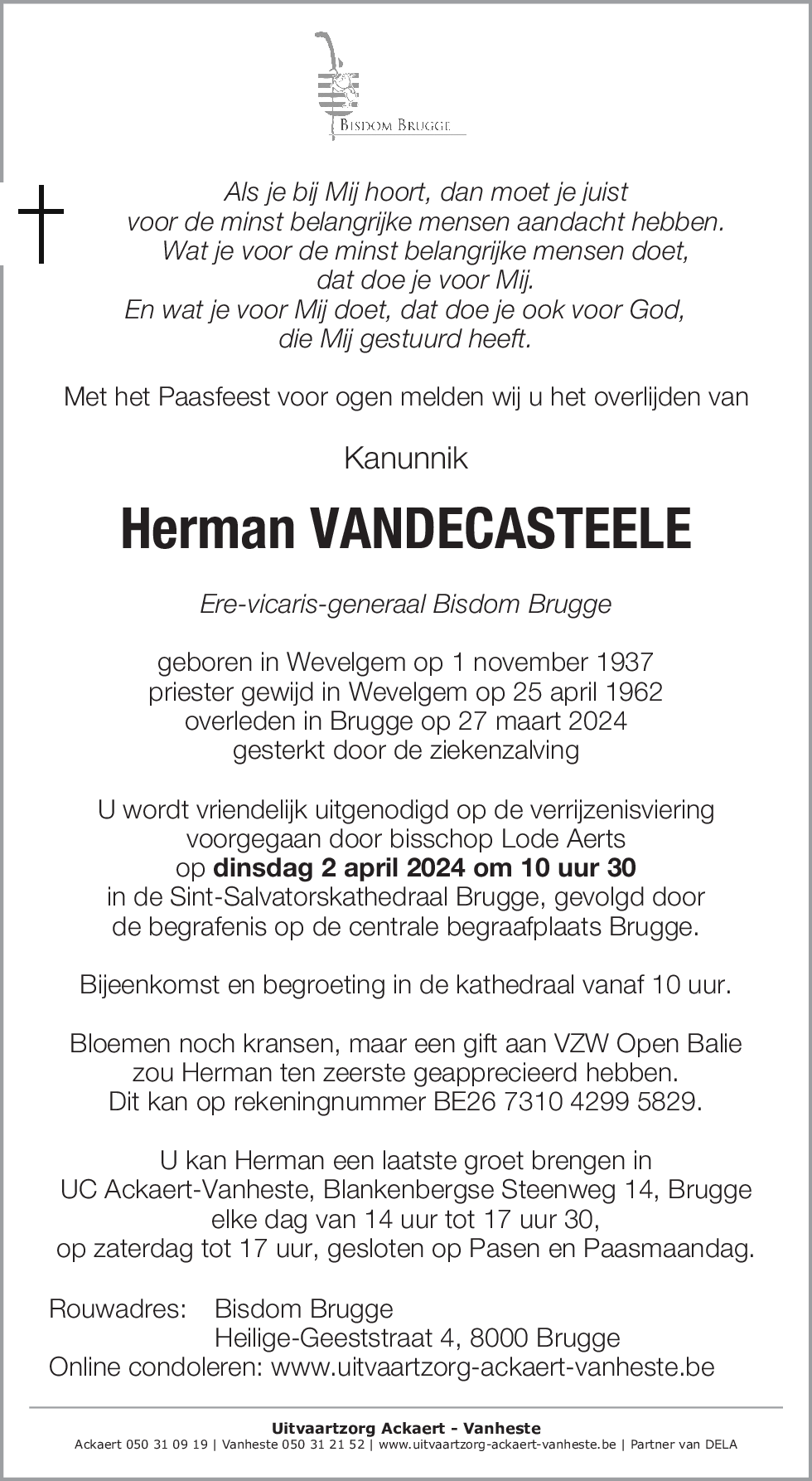 Herman Vandecasteele