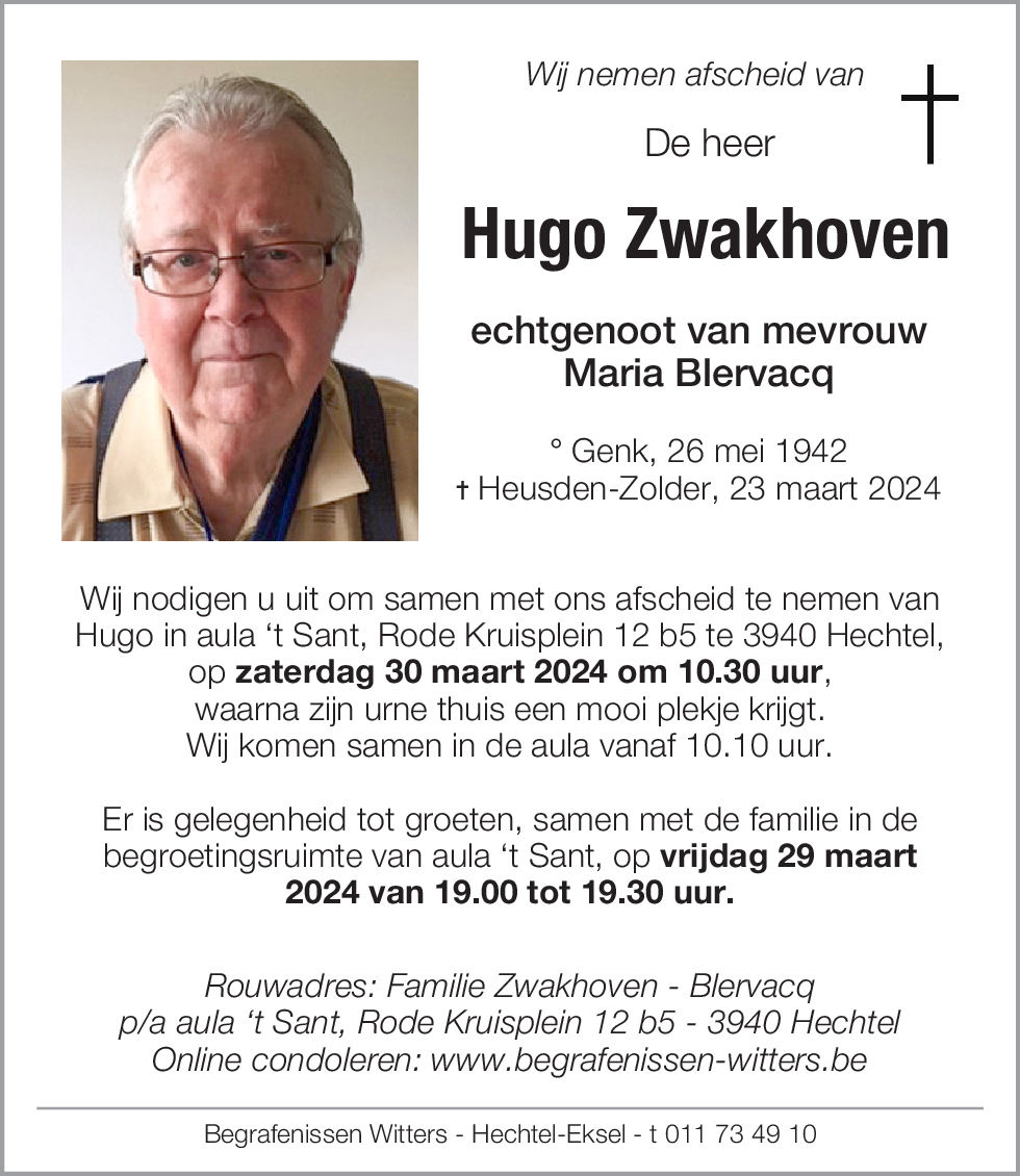 Hugo Zwakhoven