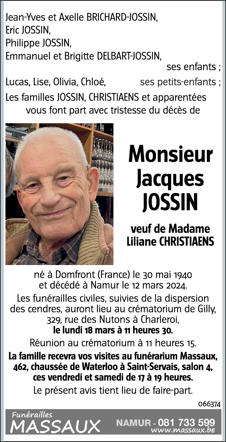 Jacques JOSSIN