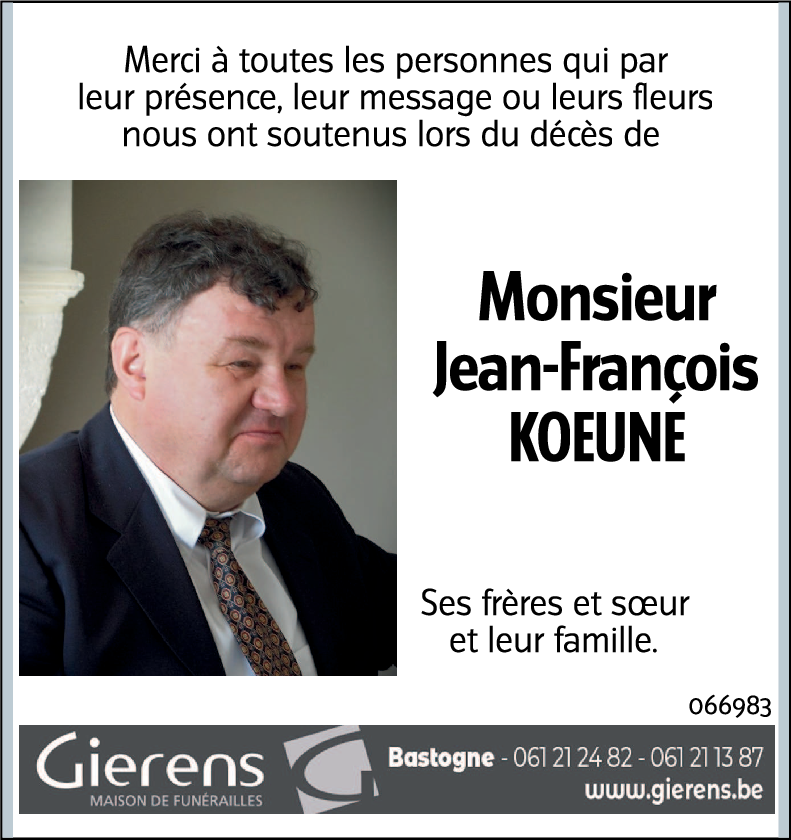 Jean-François KOEUNE