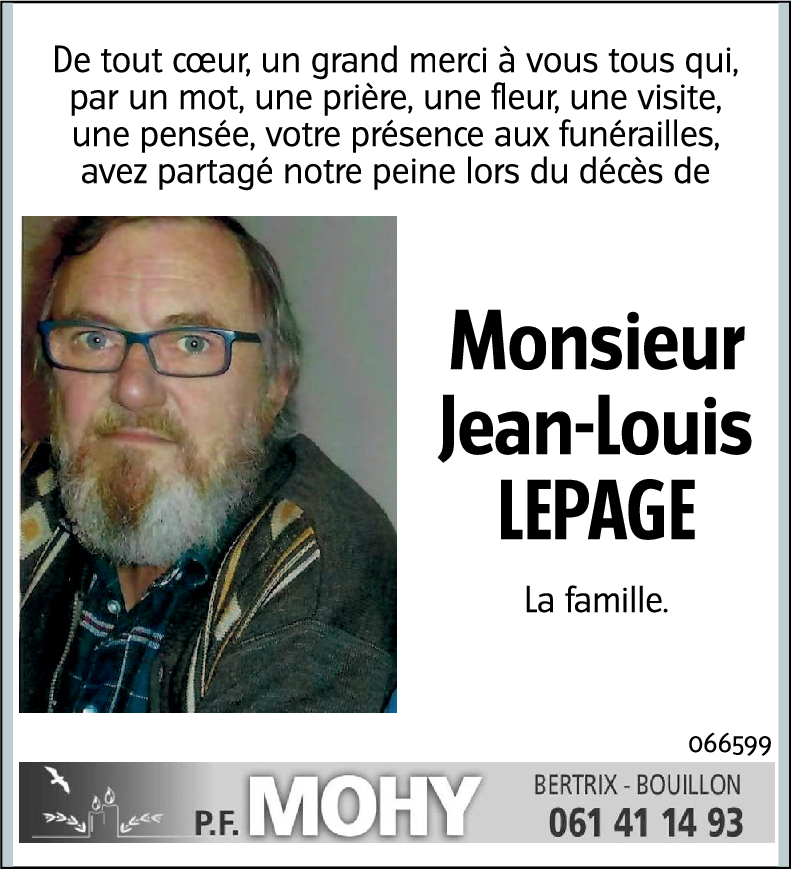 Jean-Louis LEPAGE