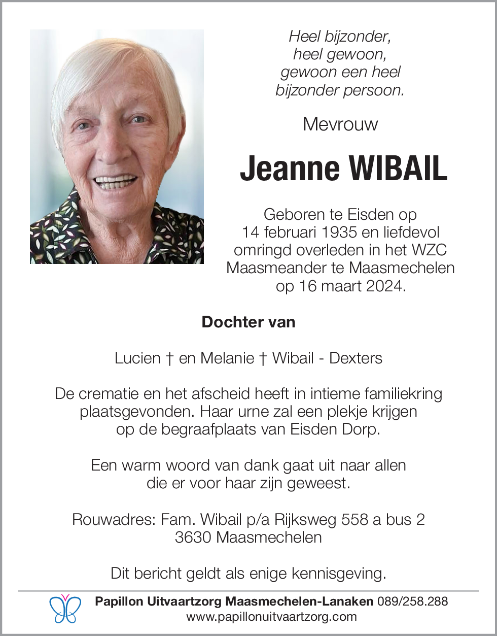 Jeanne Wibail
