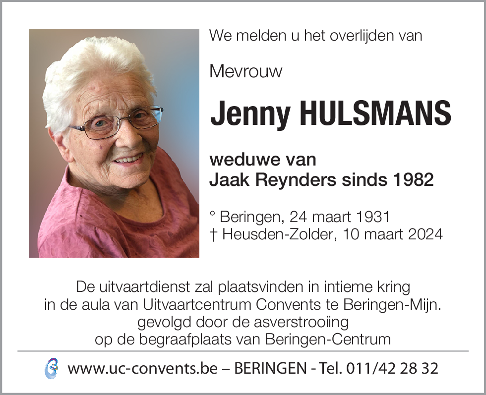 Jenny Hulsmans