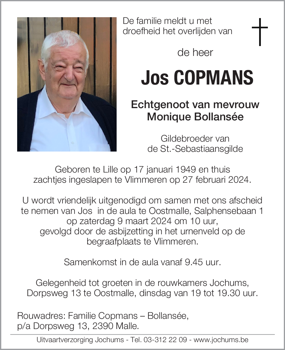 Jos Copmans