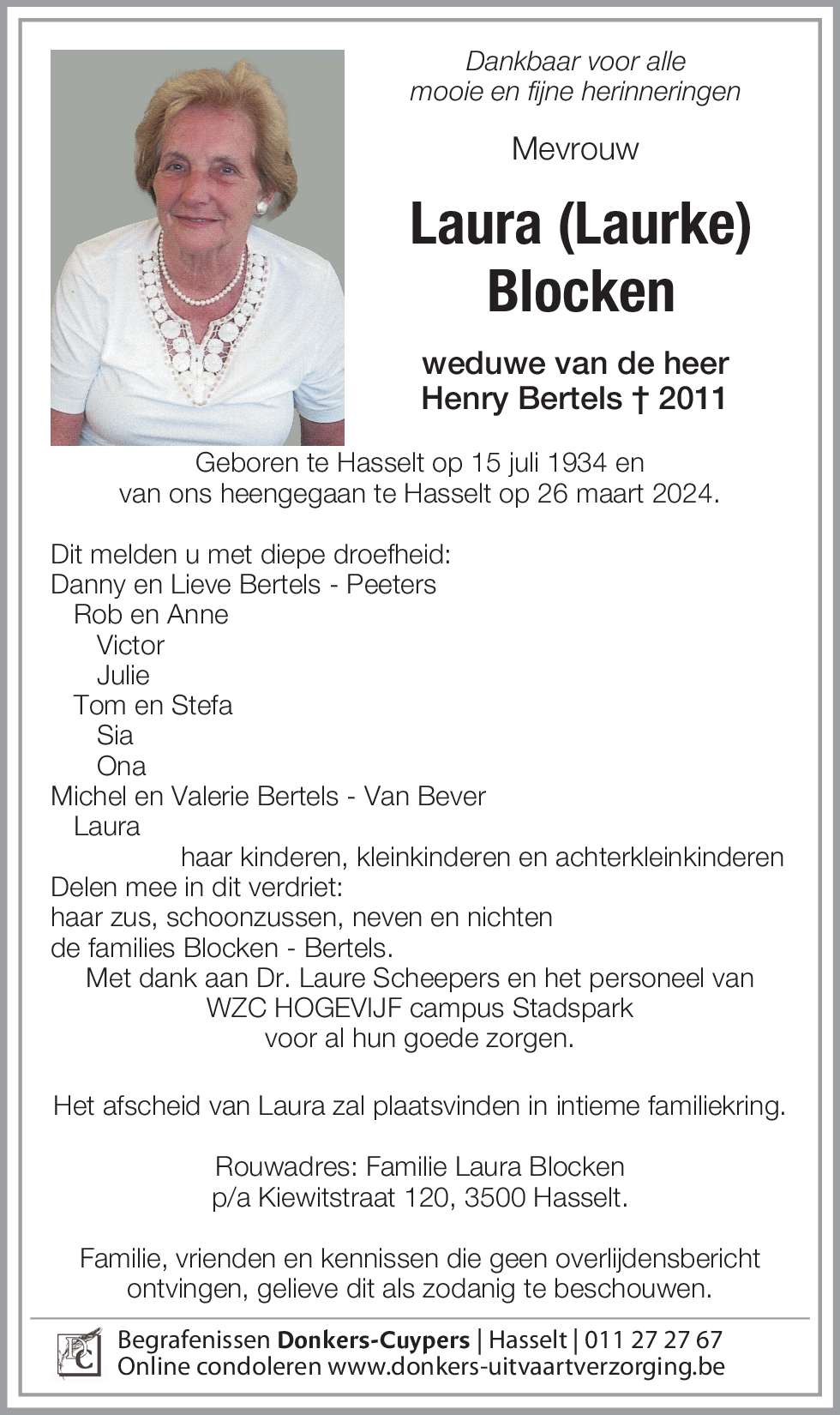 Laura (Laurke) Blocken