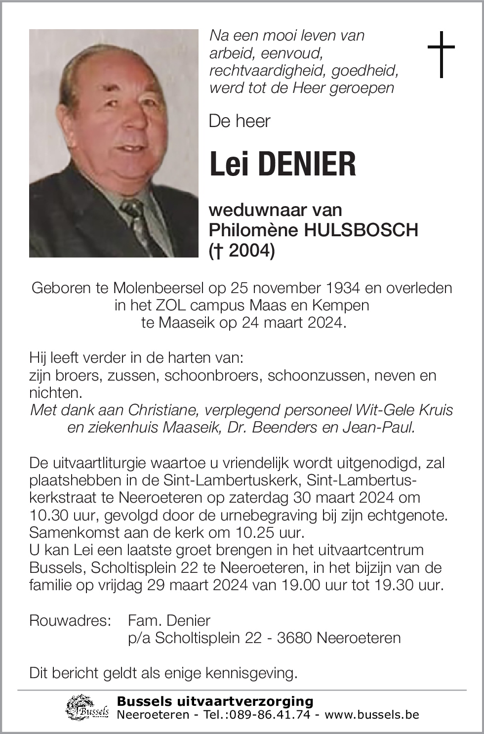 Lei DENIER