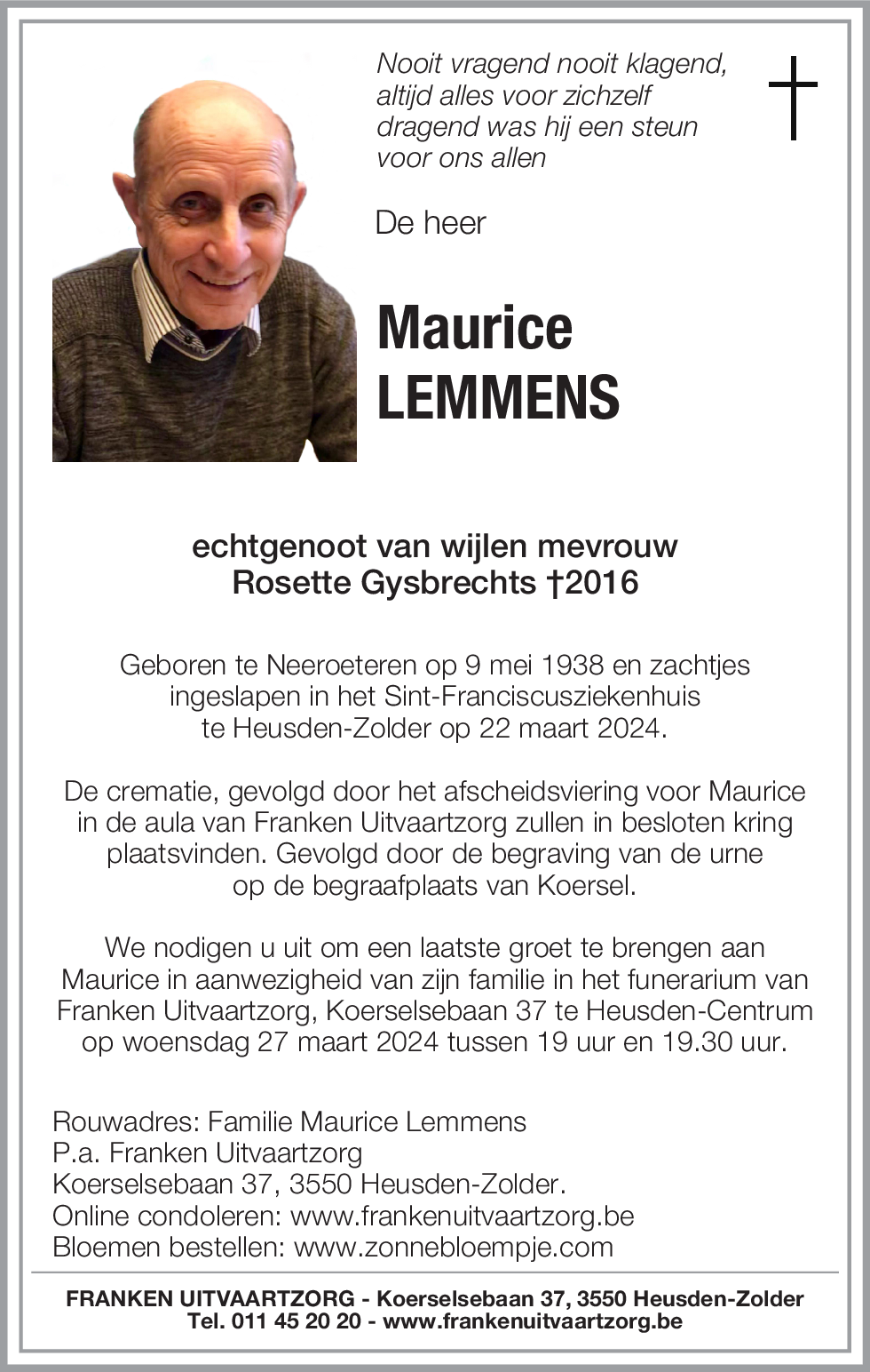 Lemmens Maurice