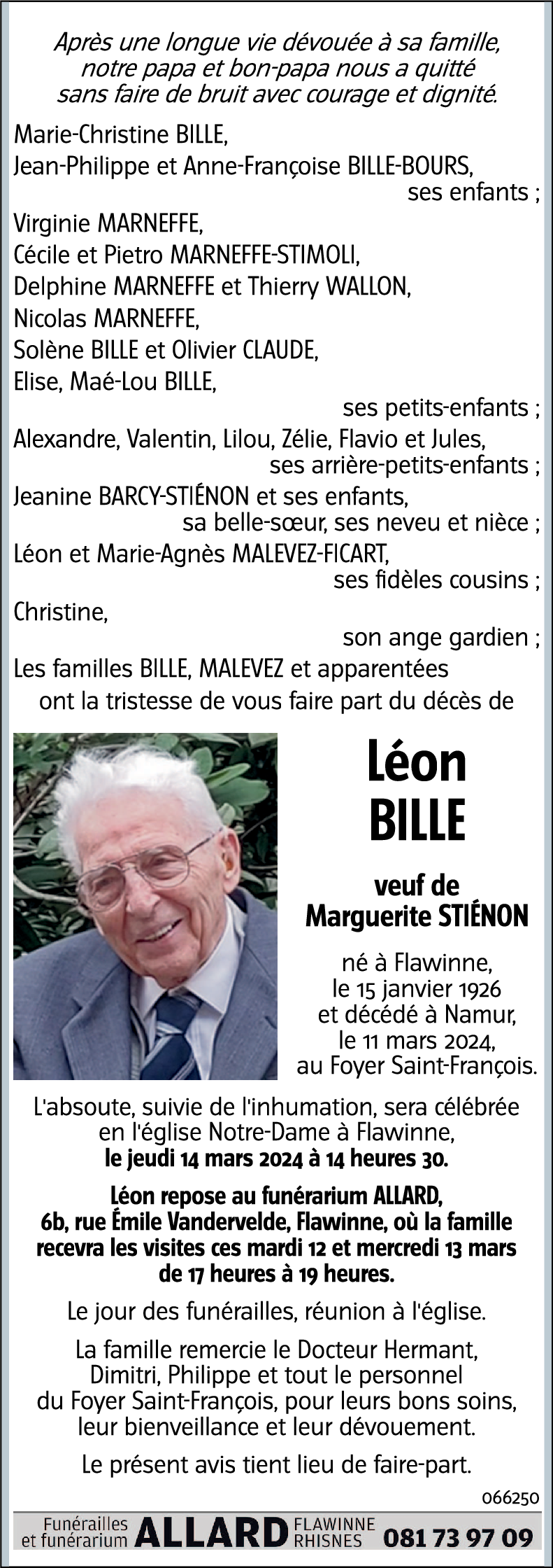 Léon BILLE