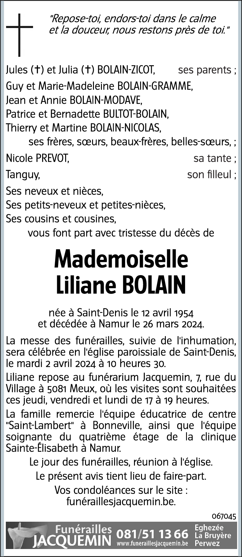 Liliane Bolain