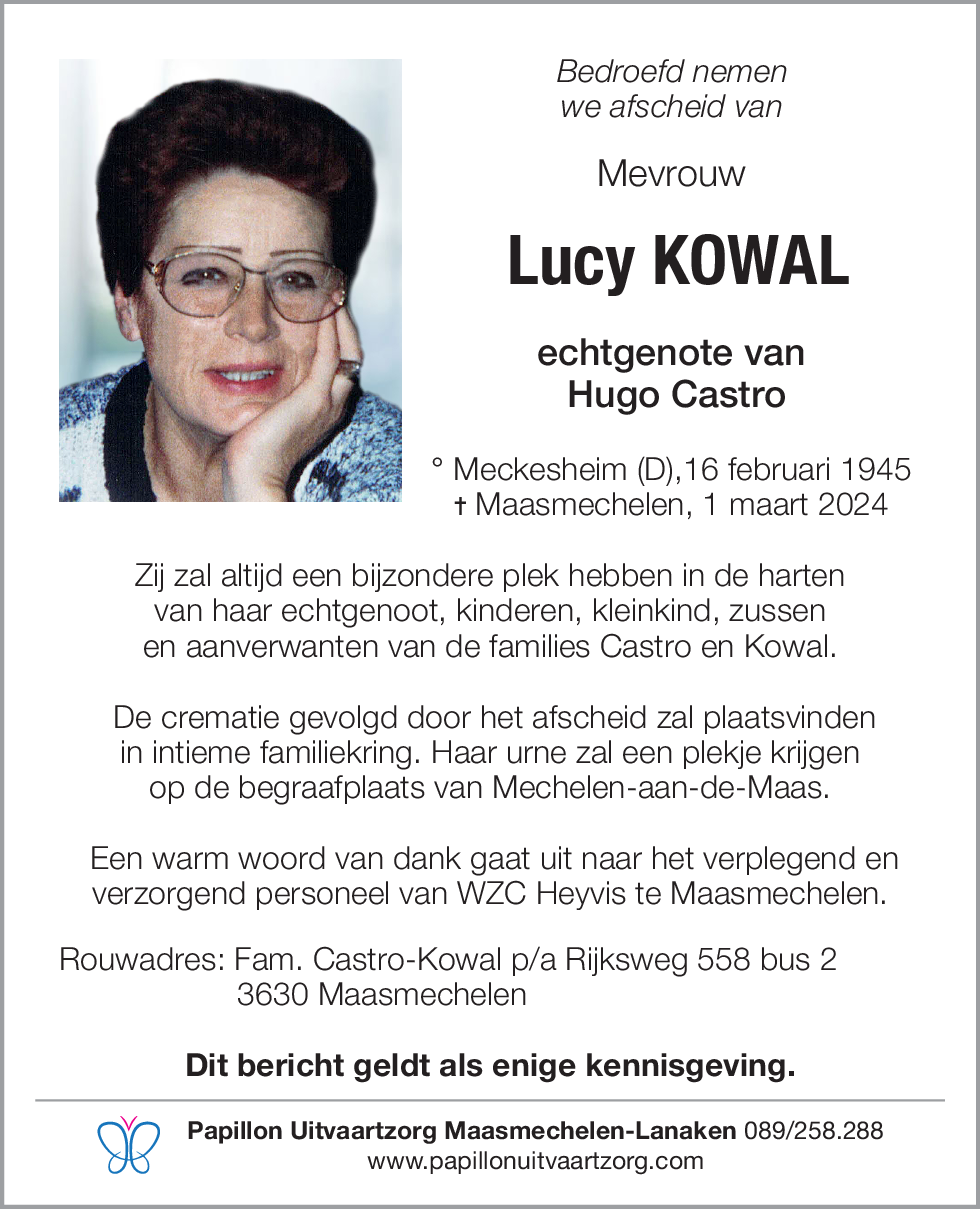 Lucy Kowal