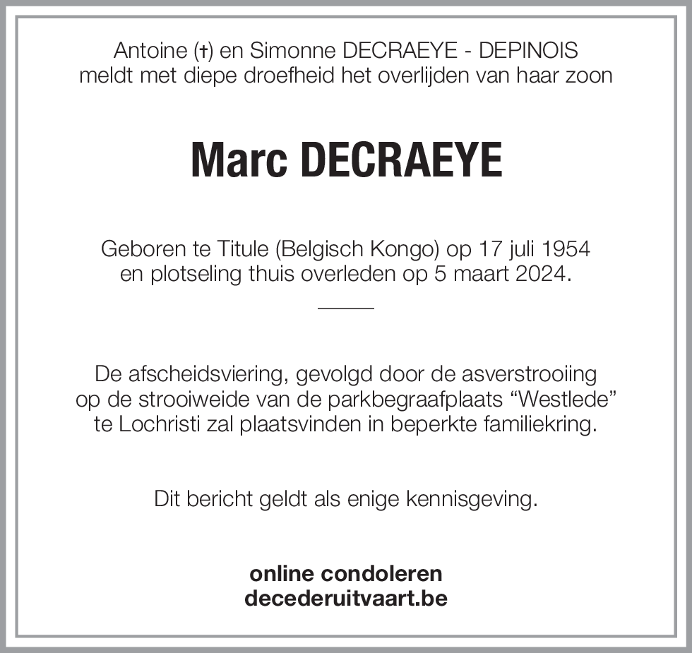 Marc Decraeye