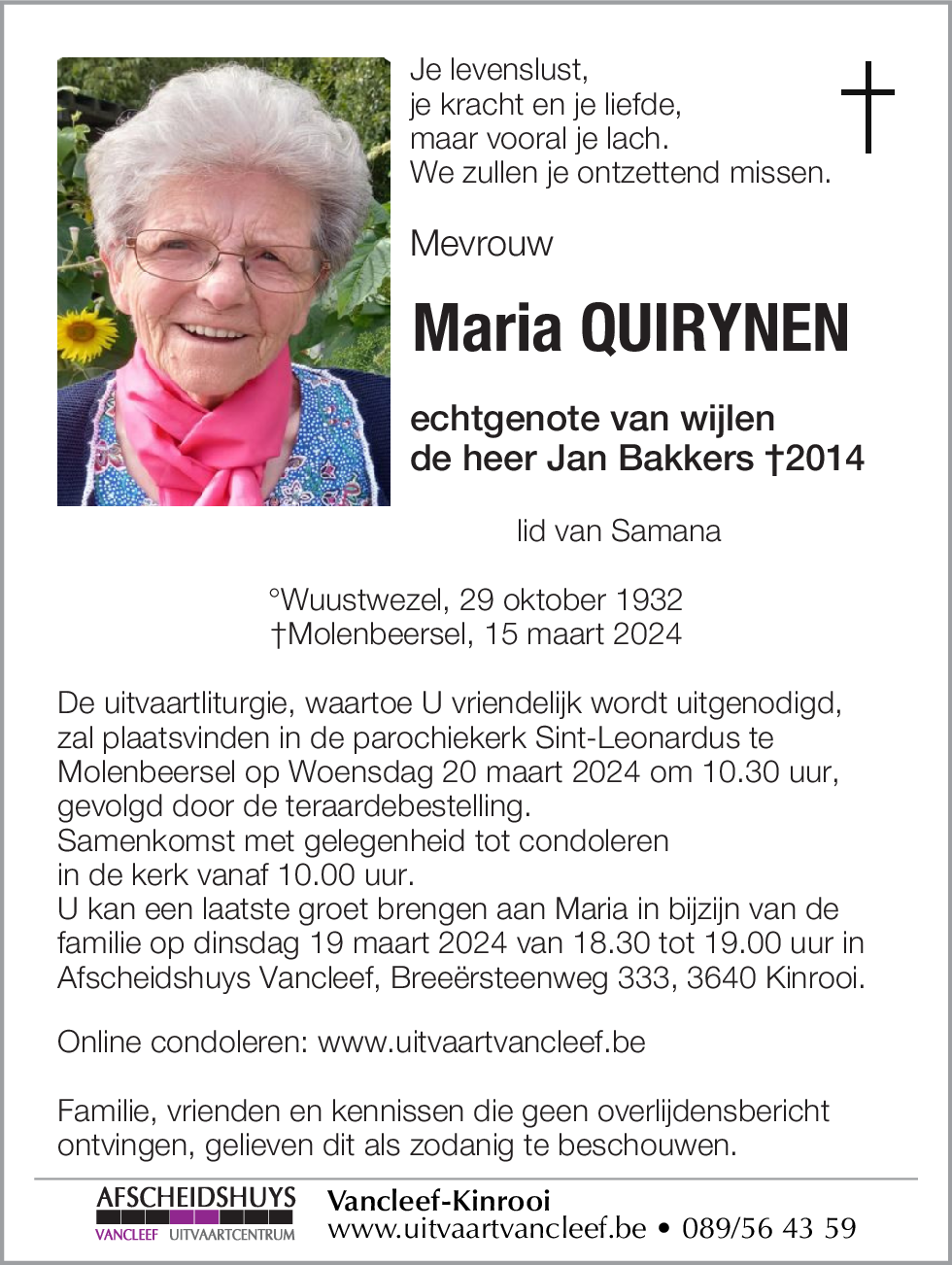 Maria Quirynen