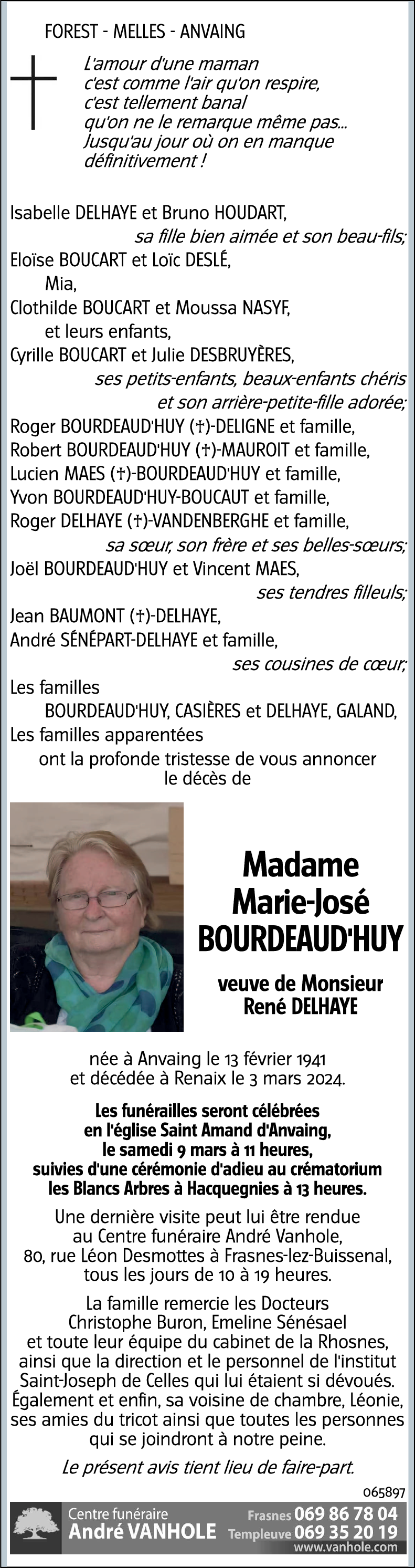Marie-José BOURDEAUD'HUY