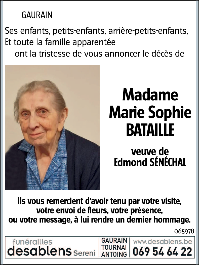Marie Sophie BATAILLE