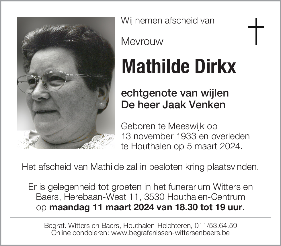 Mathilda Dirkx