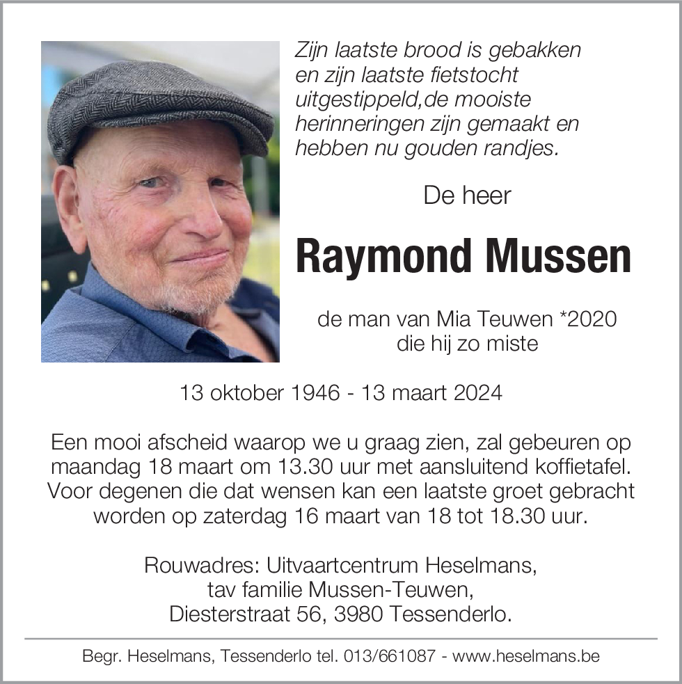 Mussen Raymond