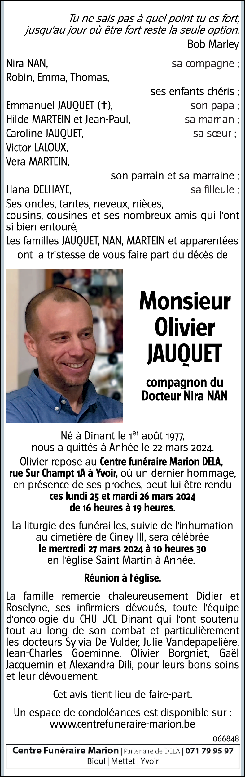 Olivier JAUQUET