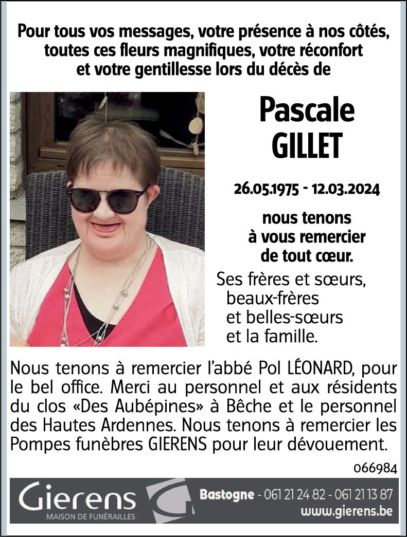 Pascale GILLET