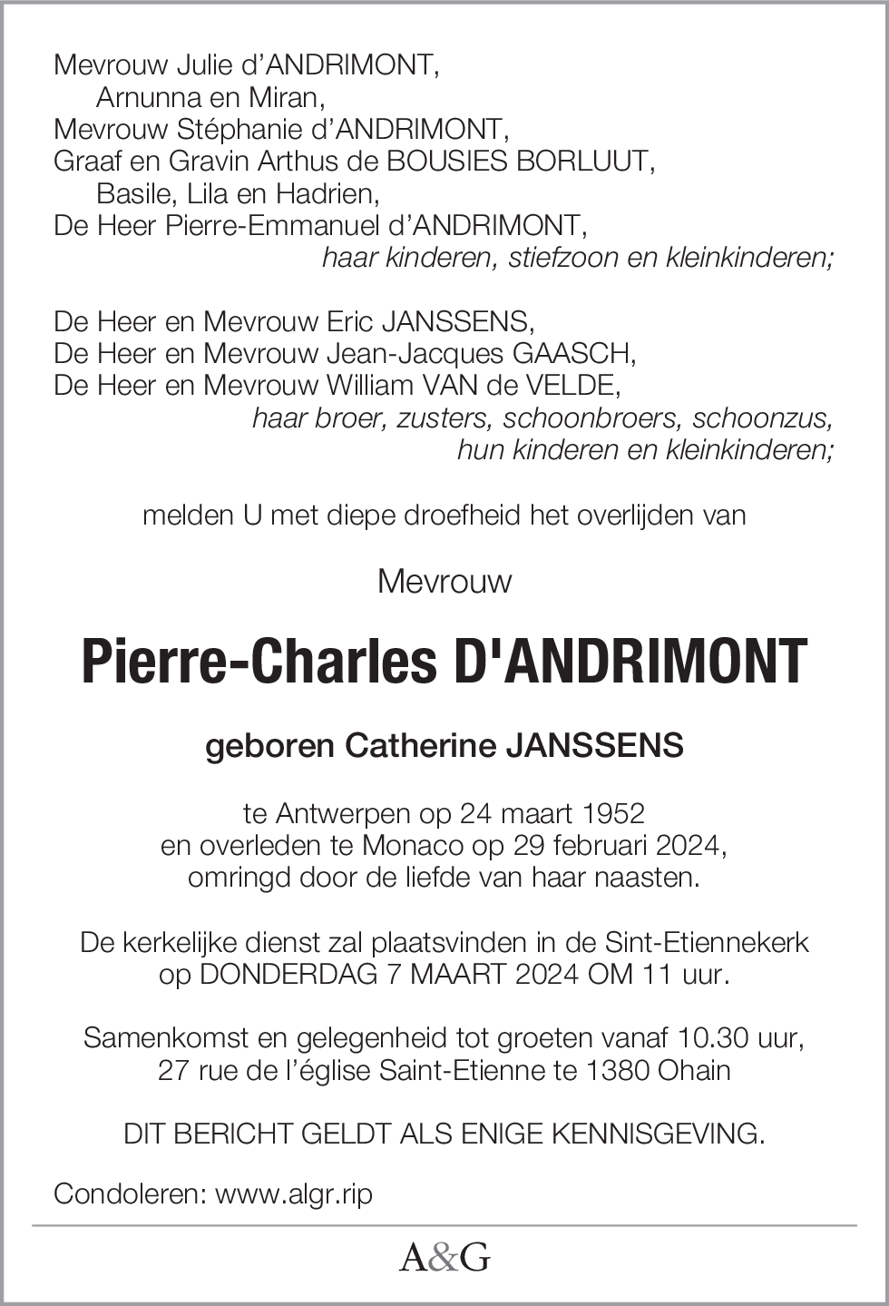Pierre-Charles d'Andrimont