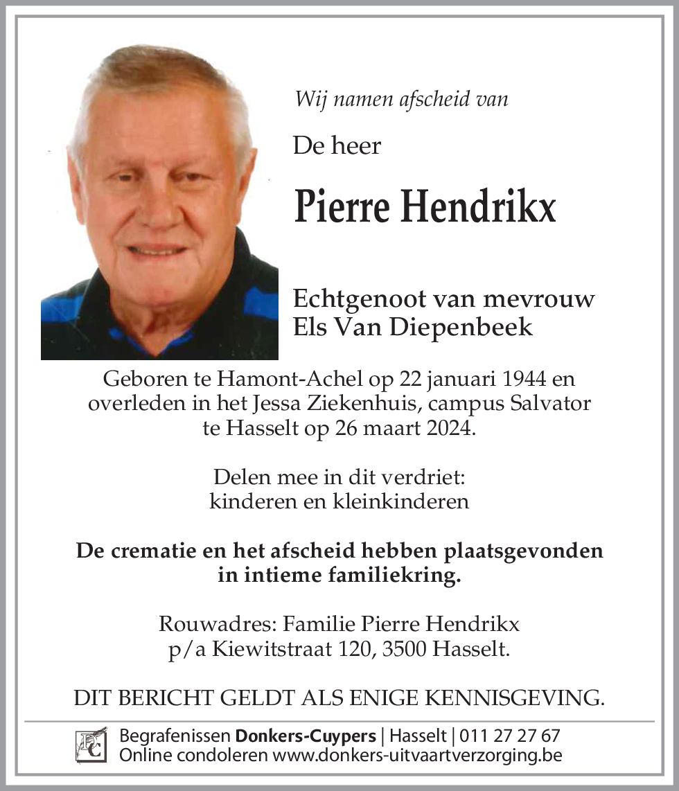 Pierre Hendrikx