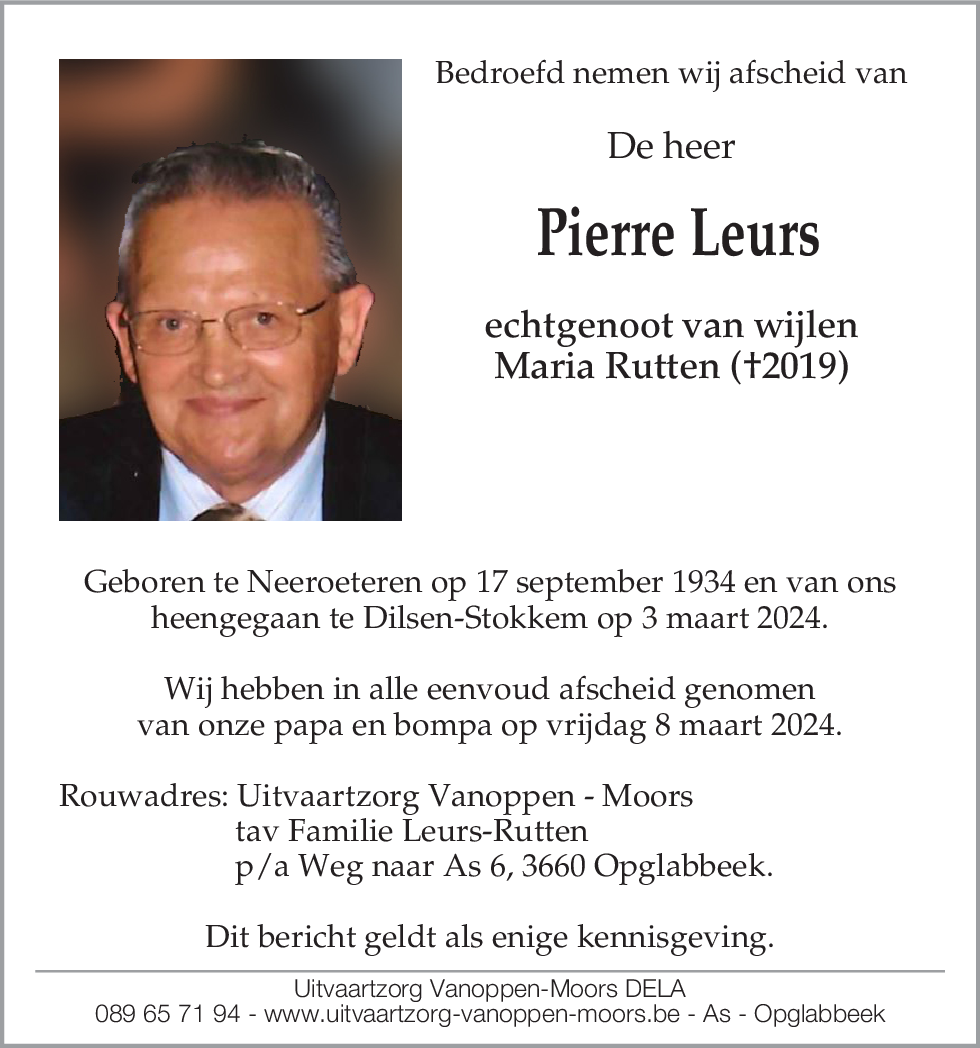 Pieter Leurs