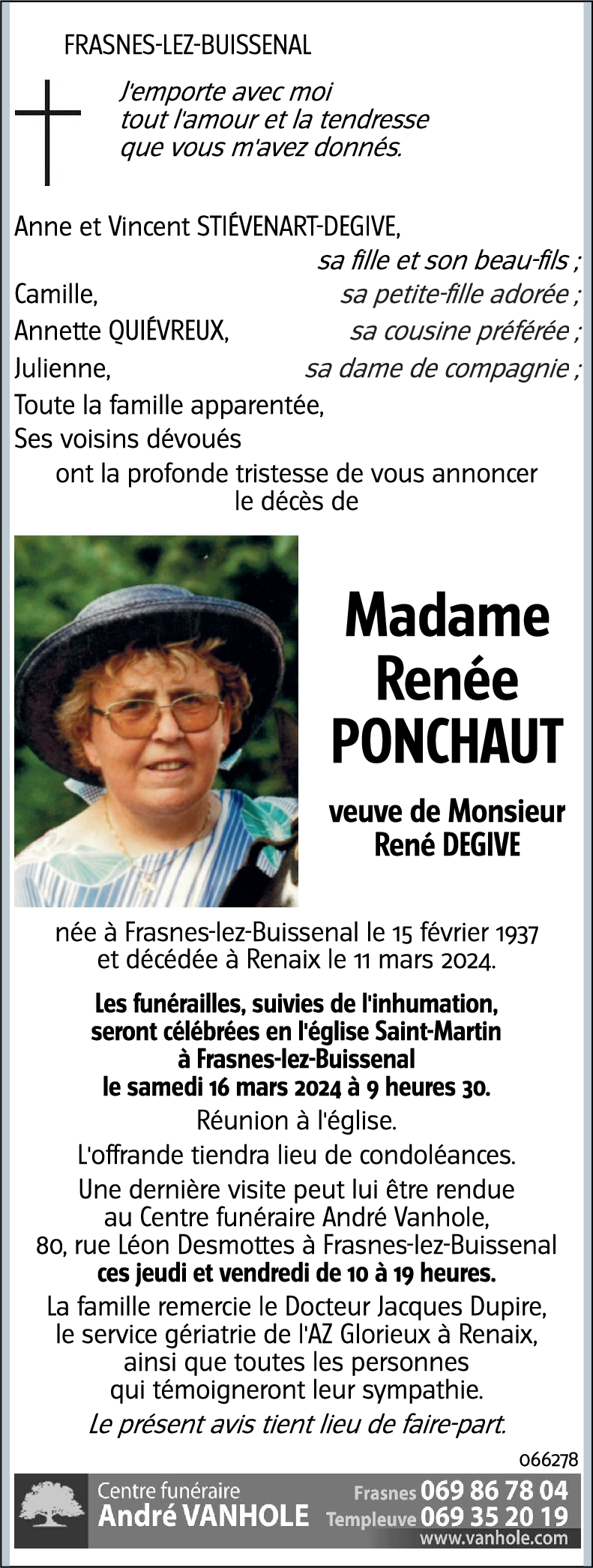 Renée PONCHAUT