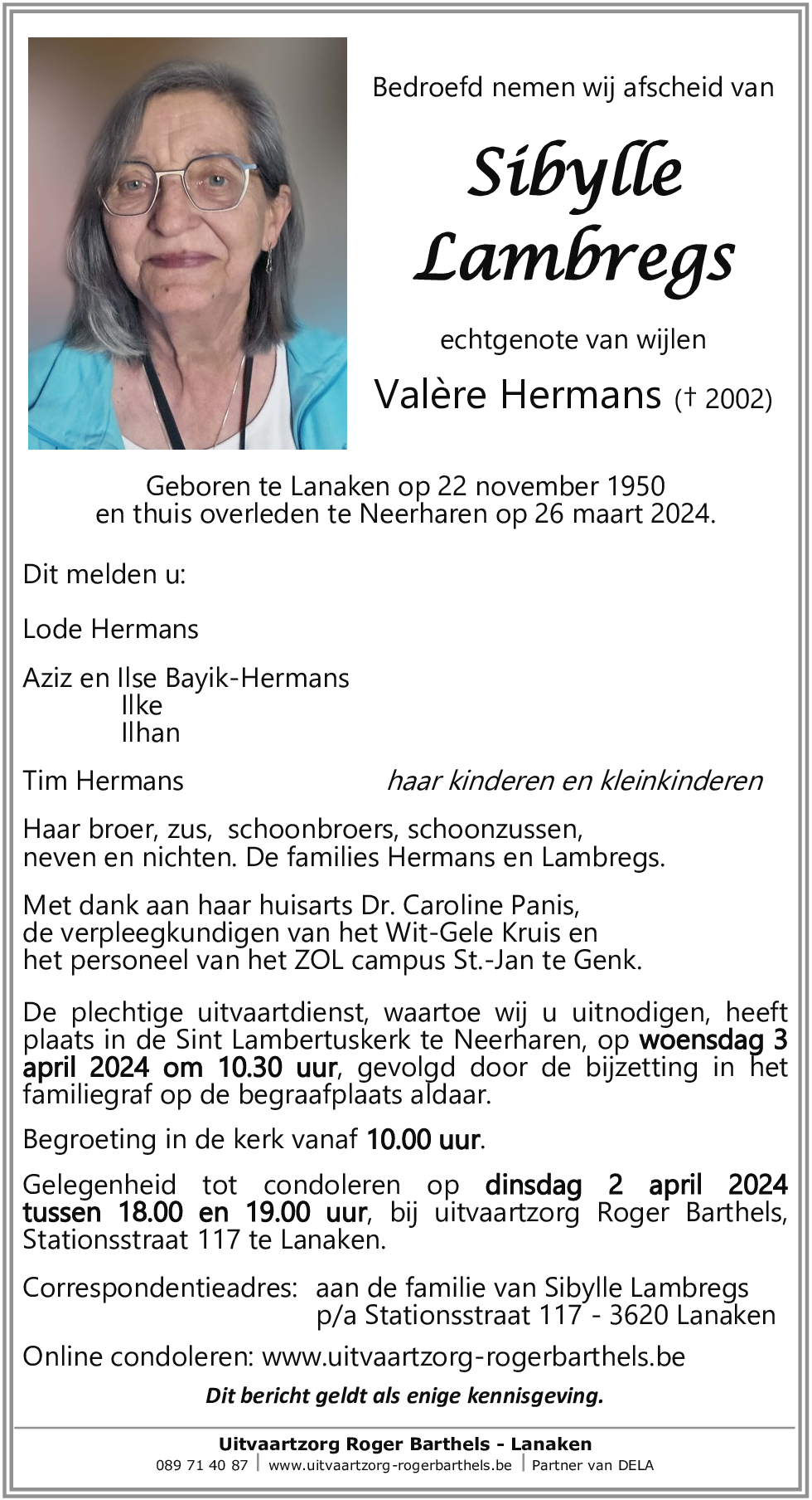 Sibylle Lambregs