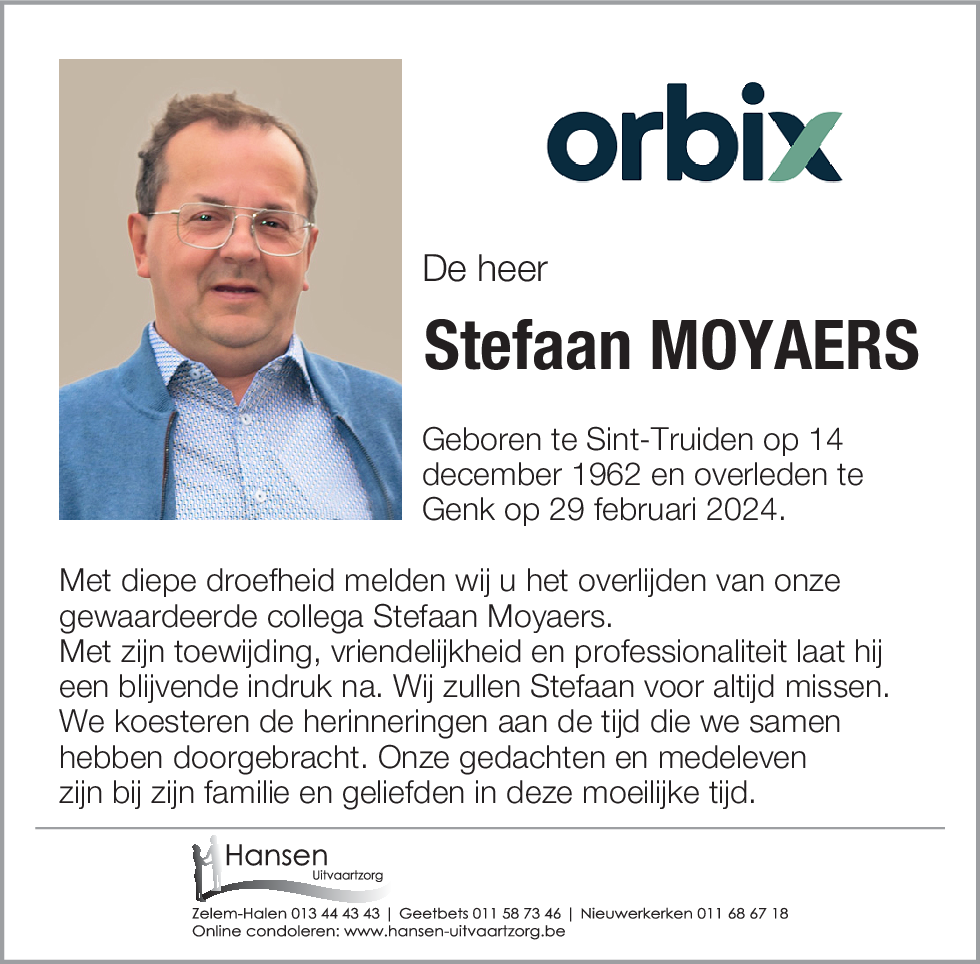 Stefaan MOYAERS