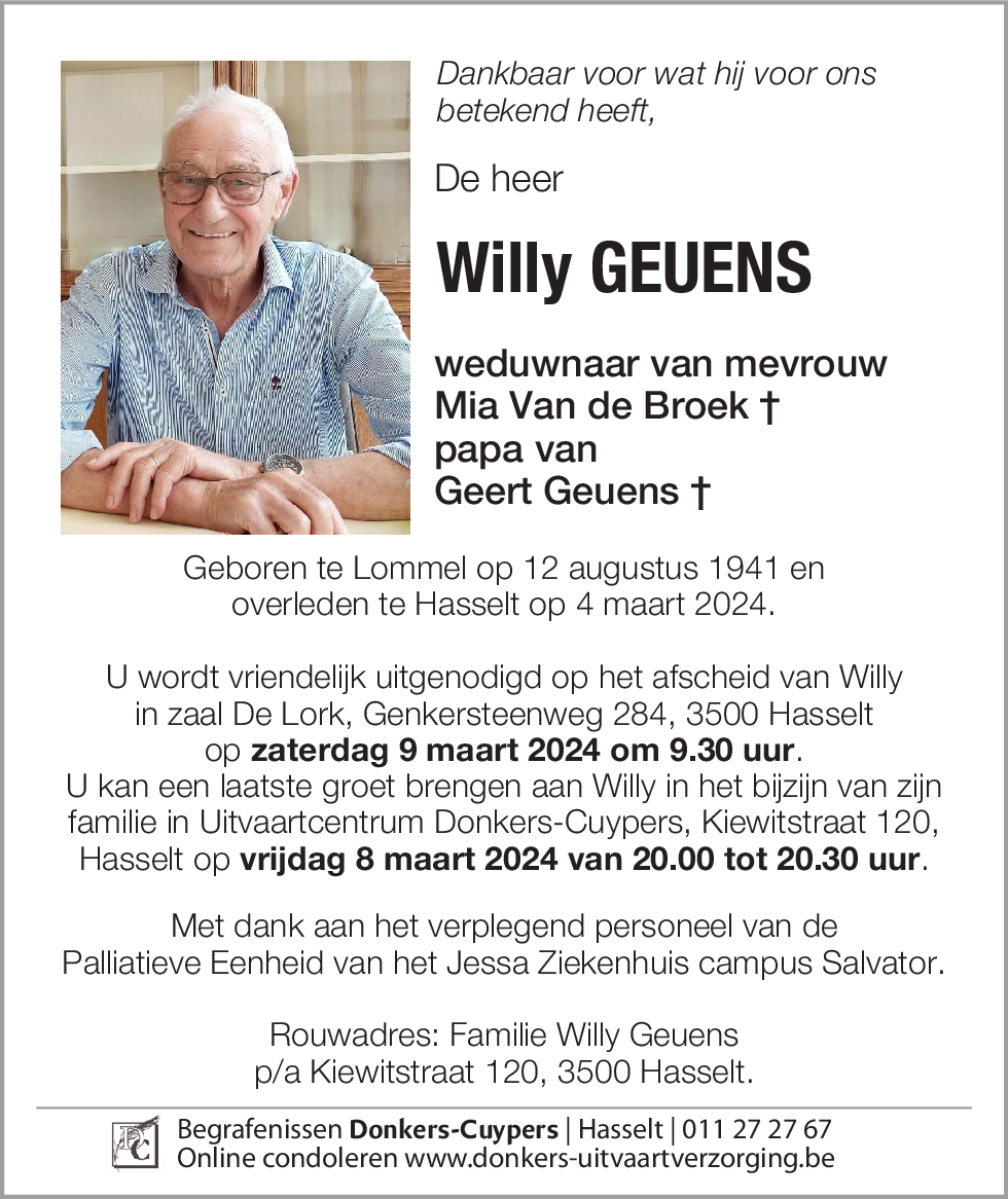 Willy Geuens