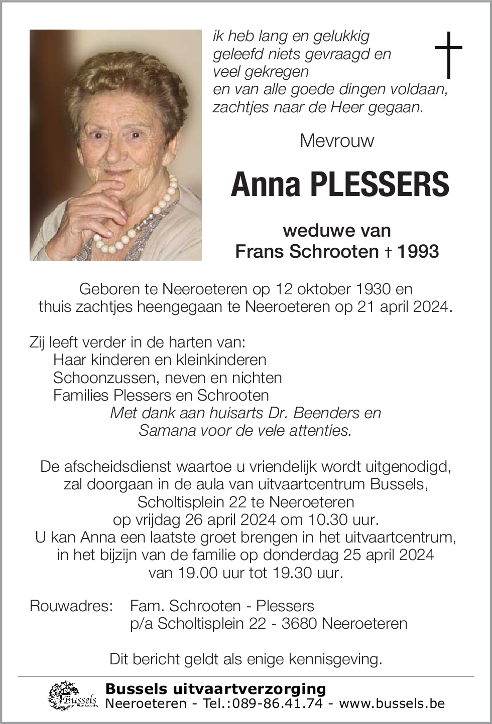 Anna PLESSERS