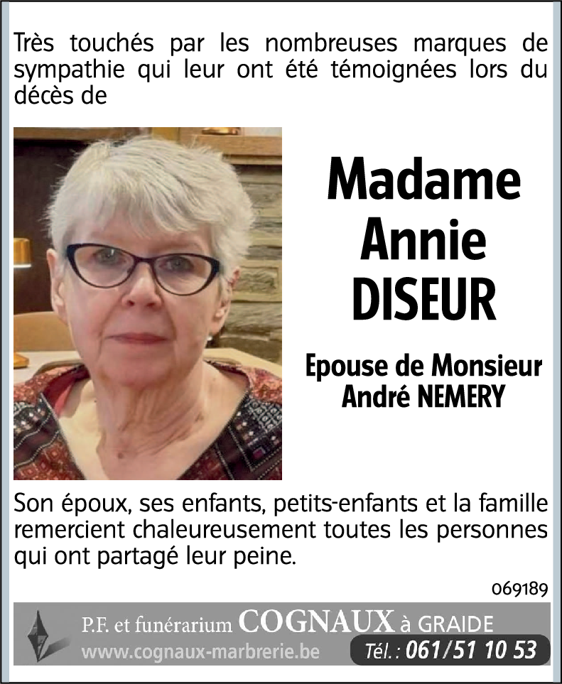 Annie DISEUR