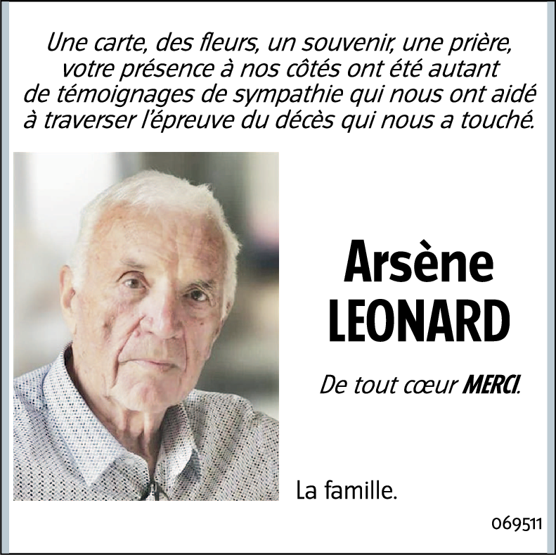 Arsène LEONARD