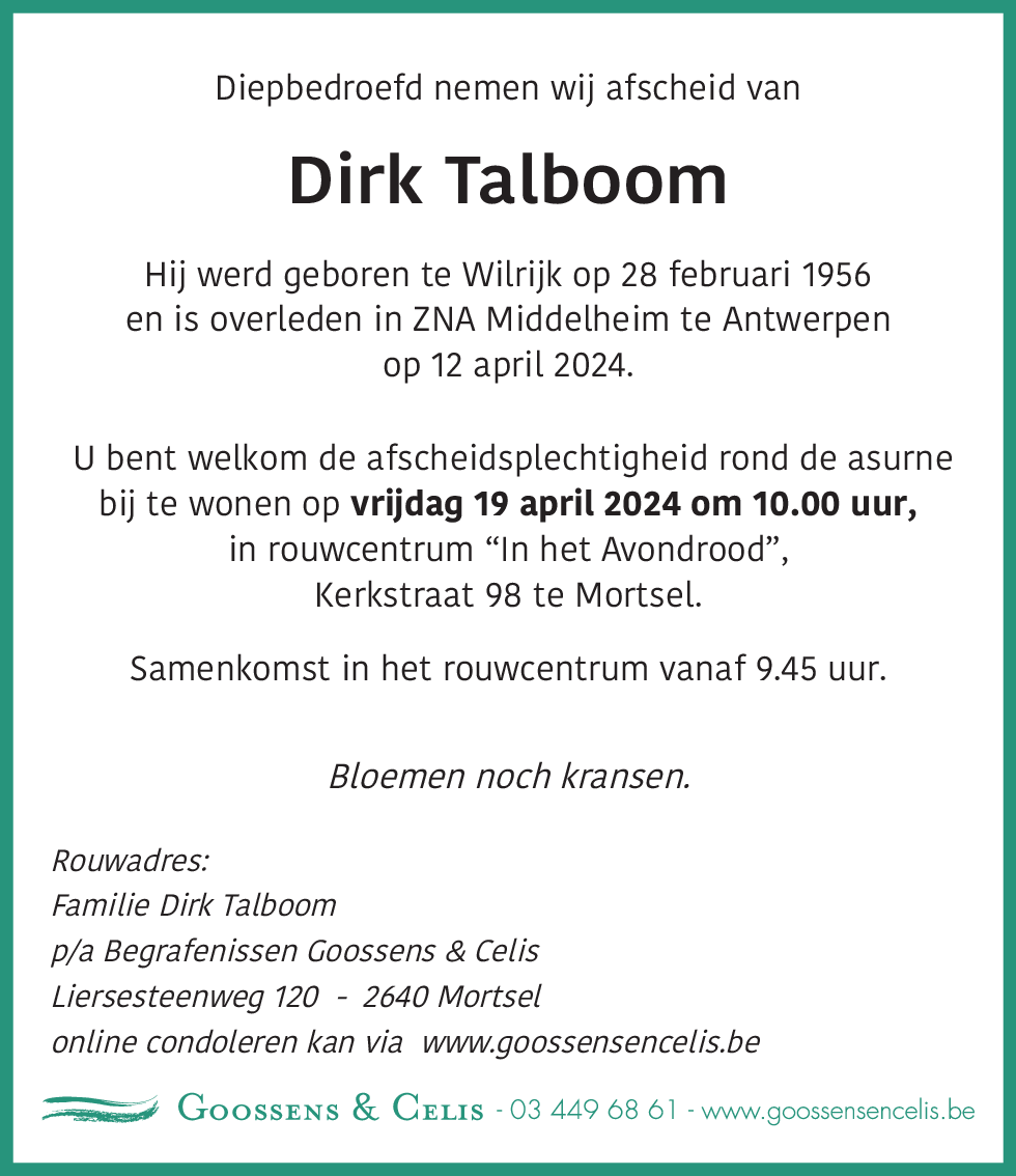 Dirk Talboom