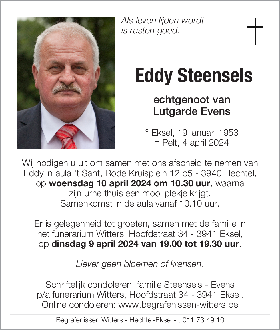 Eddy Steensels