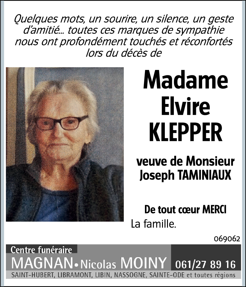 Elvire KLEPPER