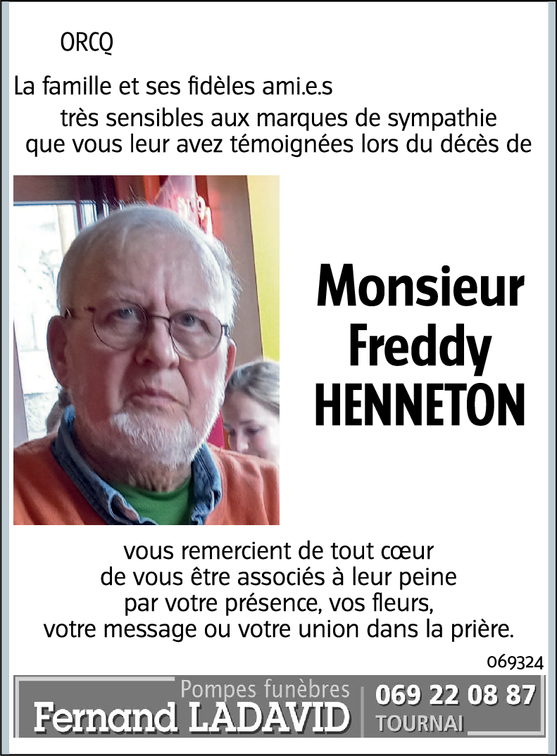 Freddy HENNETON