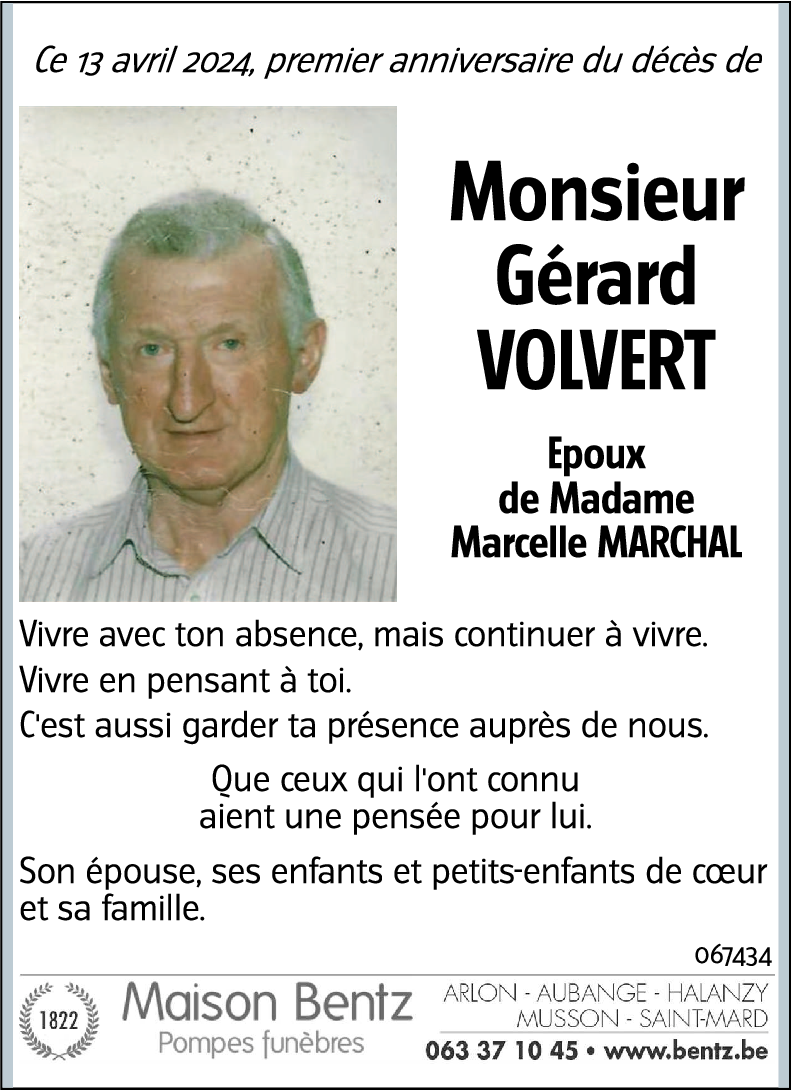 Gérard VOLVERT