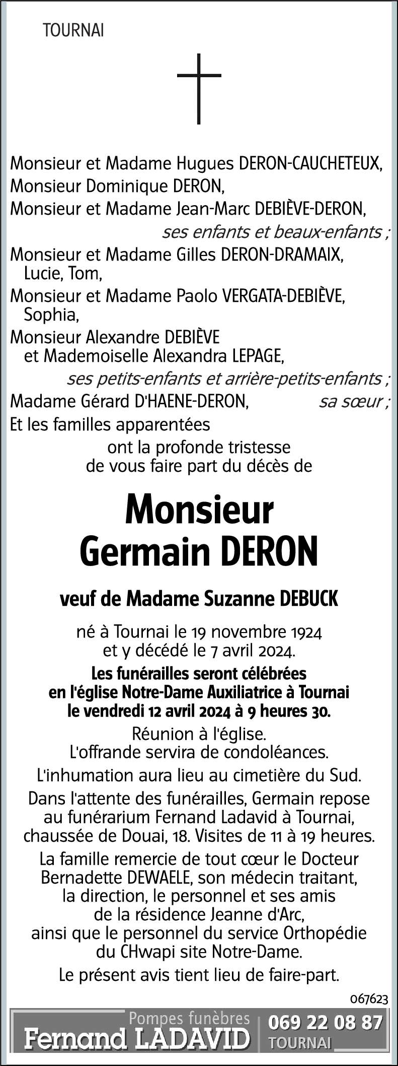 Germain DERON