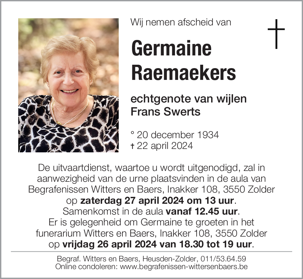 Germaine Raemaekers