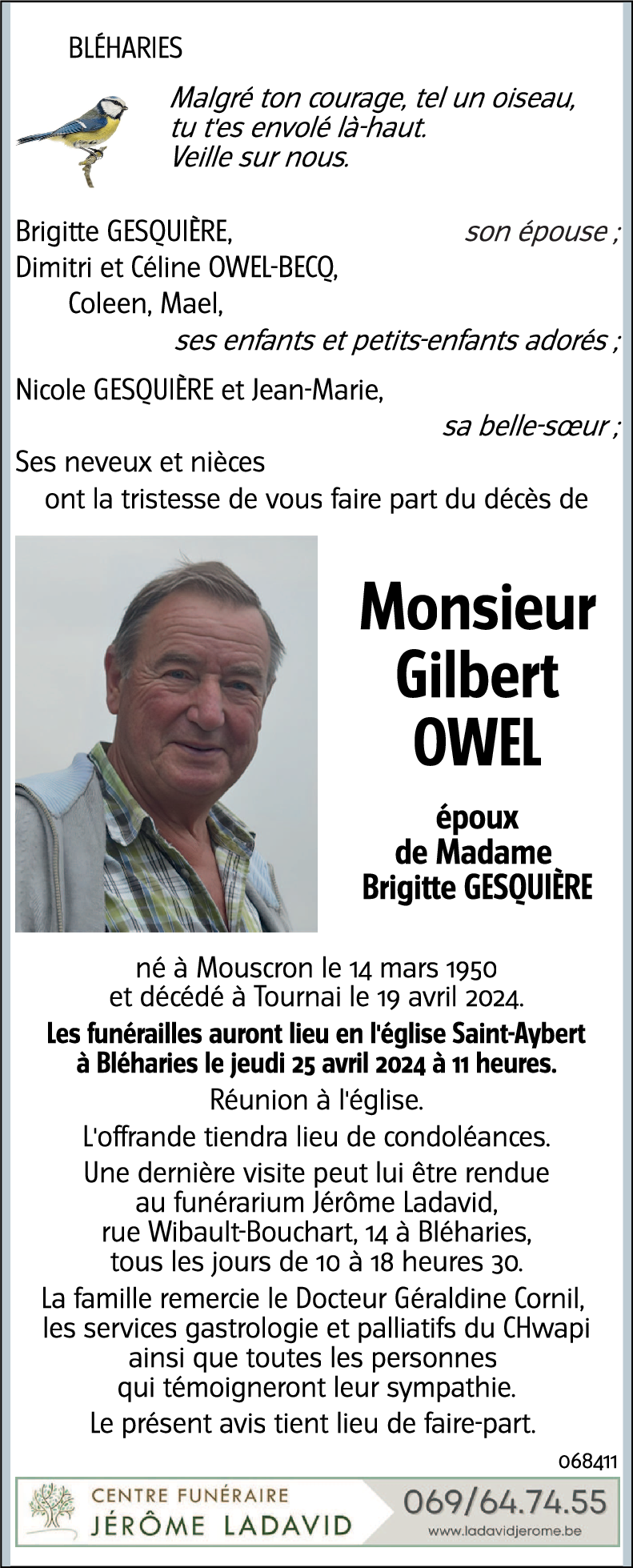 Gilbert OWEL