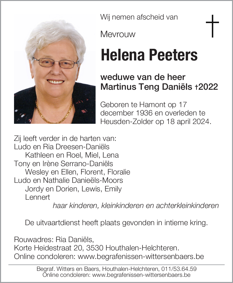 Helena Peeters