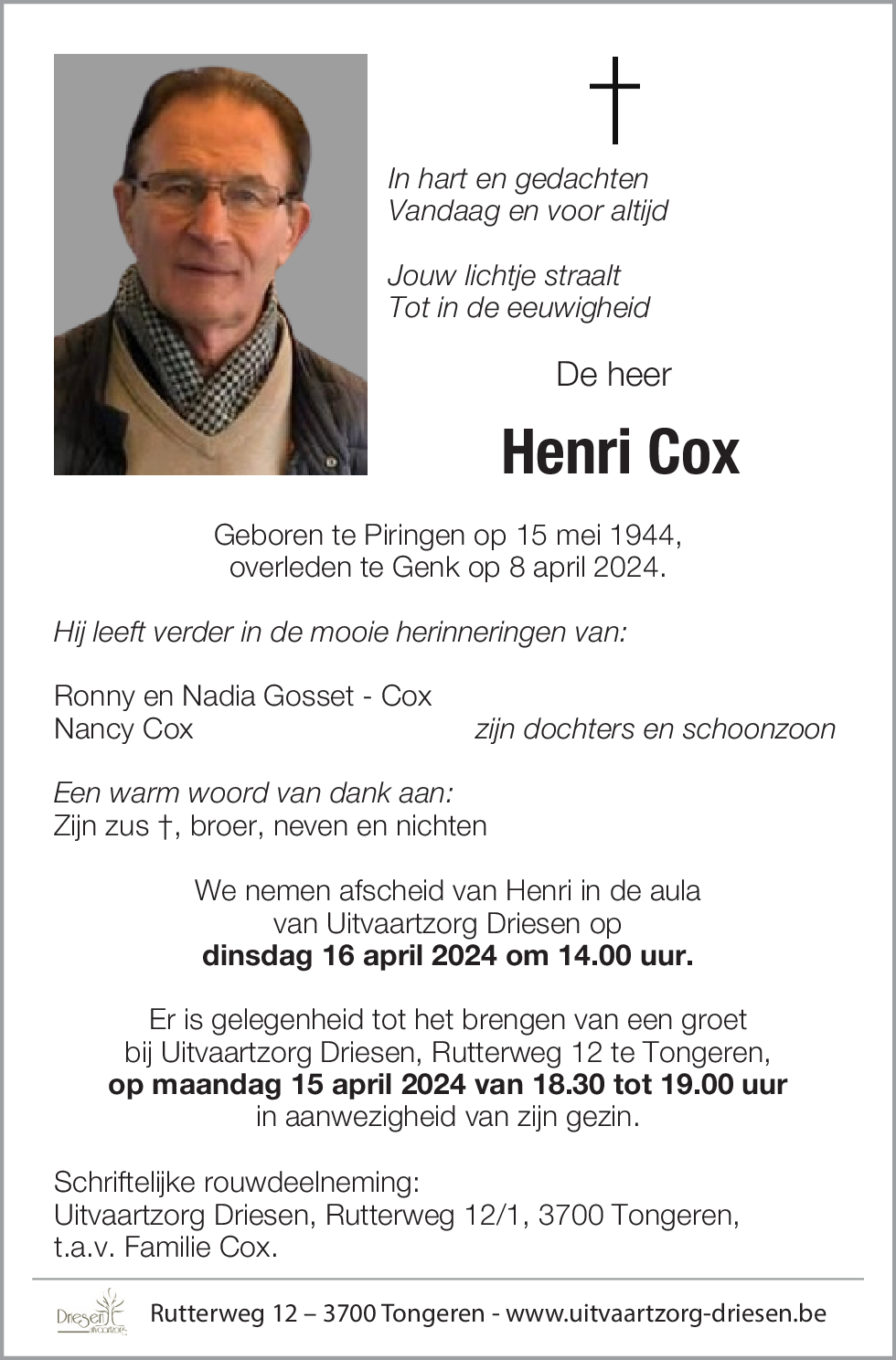 Henri Cox