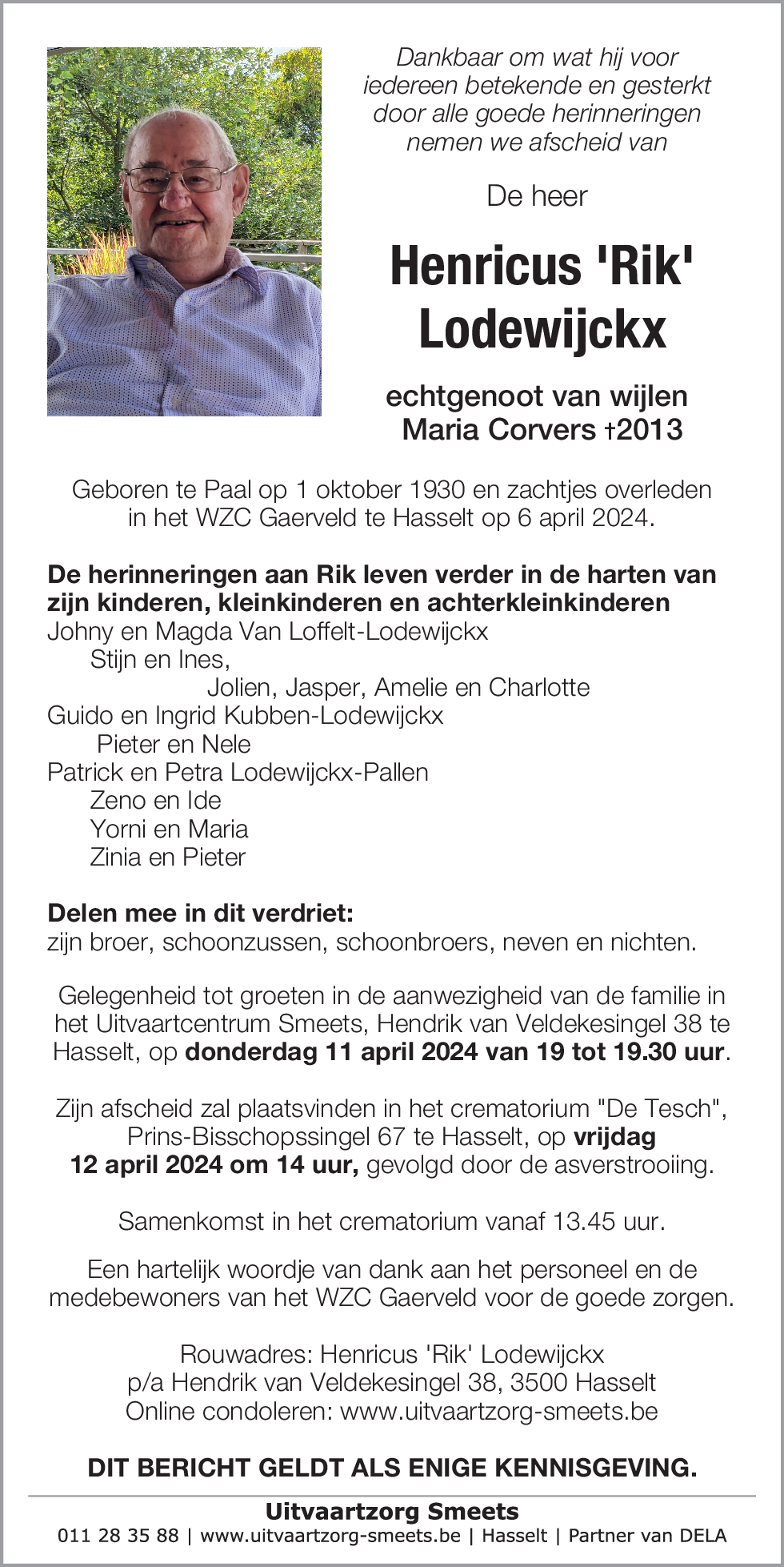 Henricus (Rik) Lodewijckx