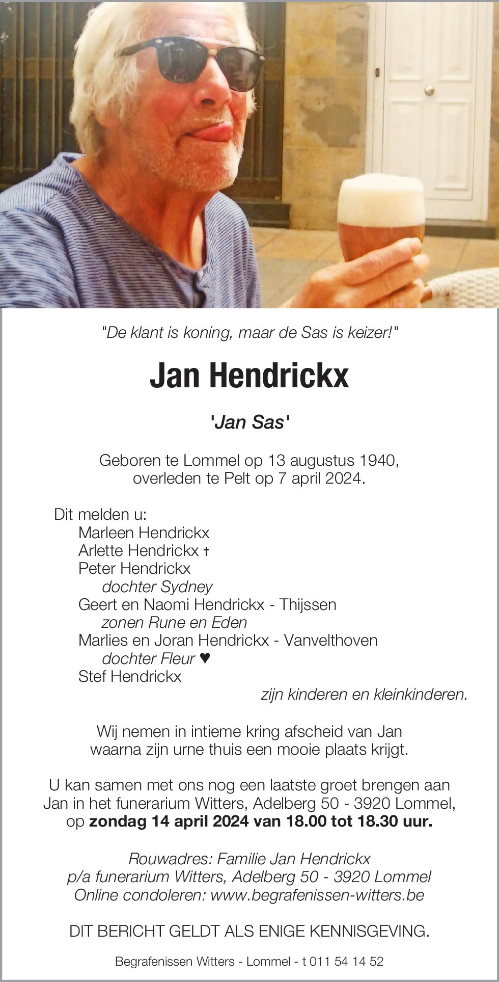Jan Hendrickx