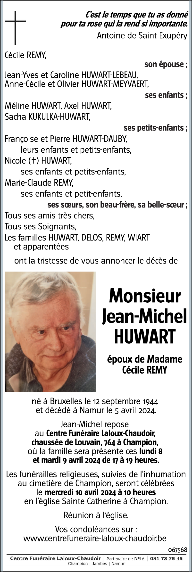 Jean-Michel HUWART