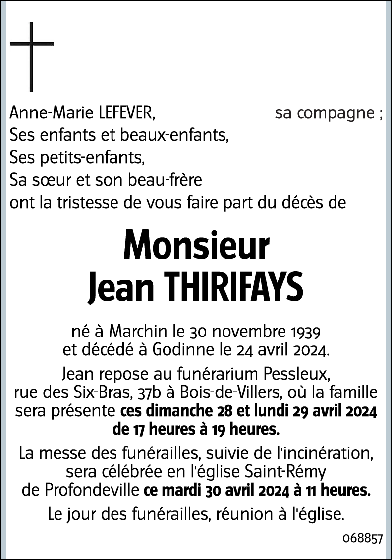 Jean THIRIFAYS