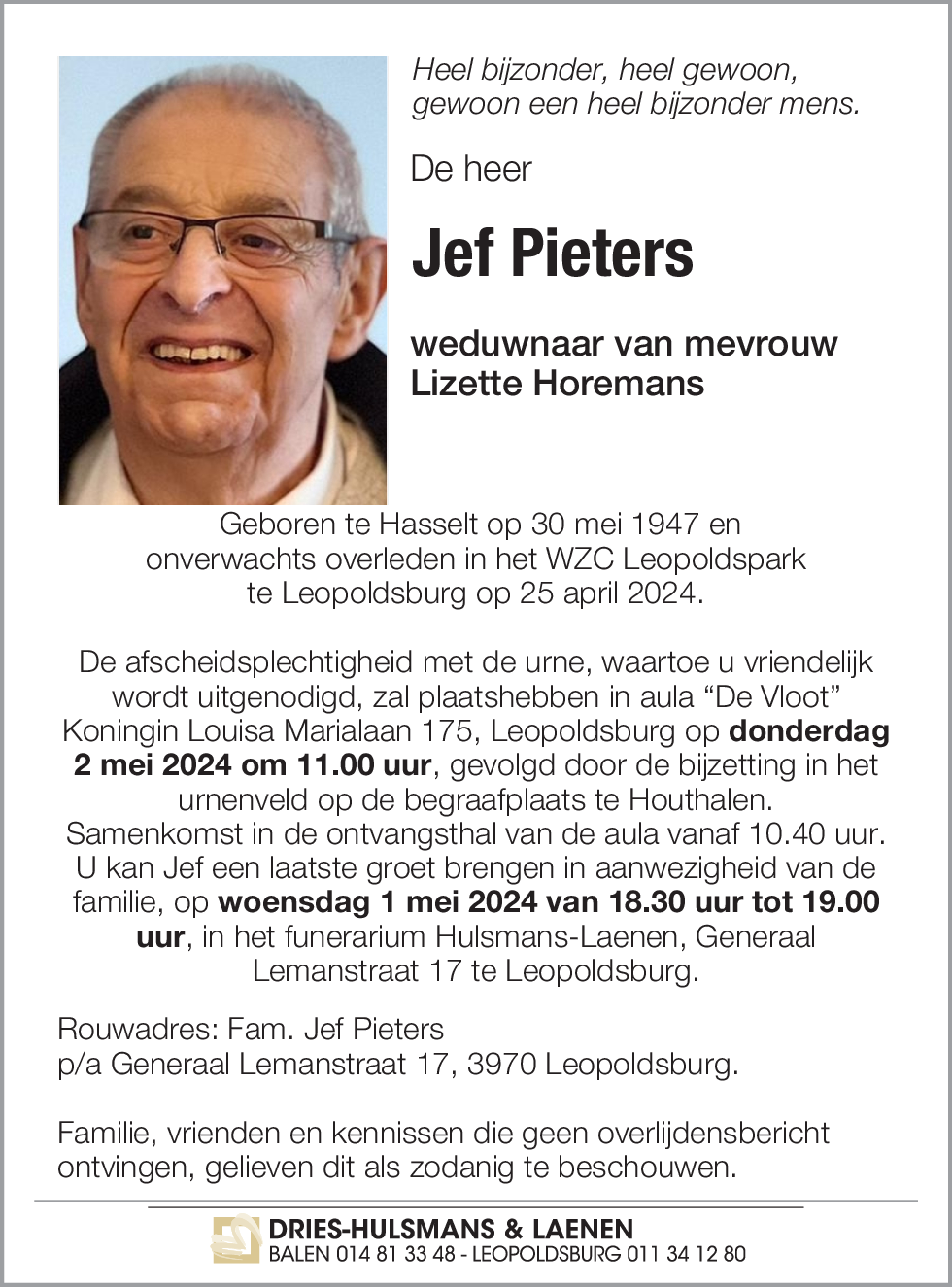 Jef Pieters