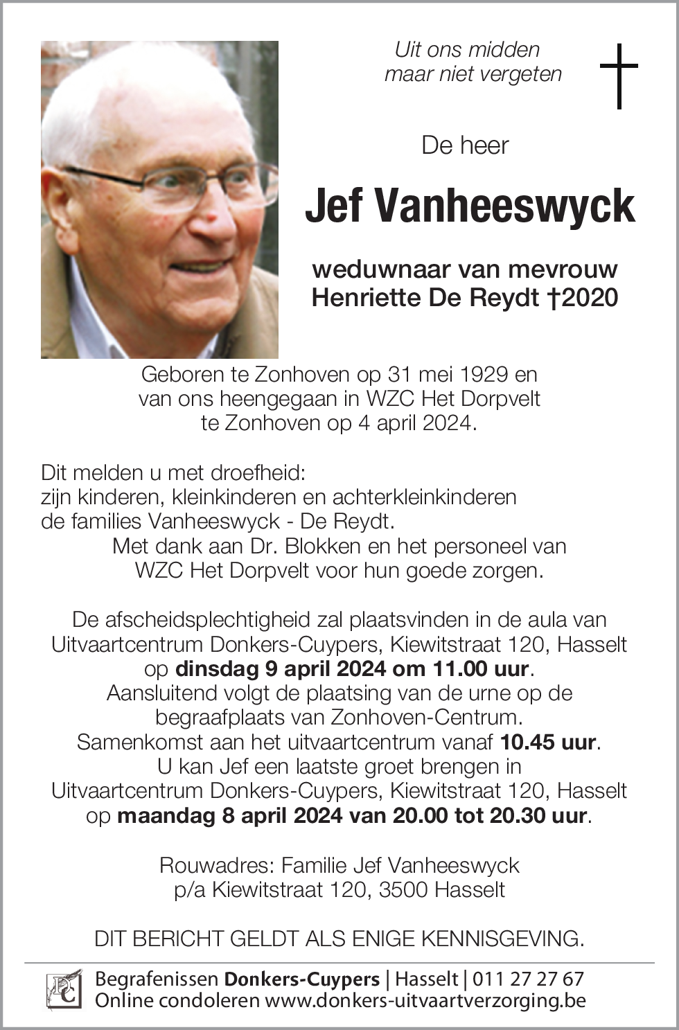 Jef Vanheeswyck
