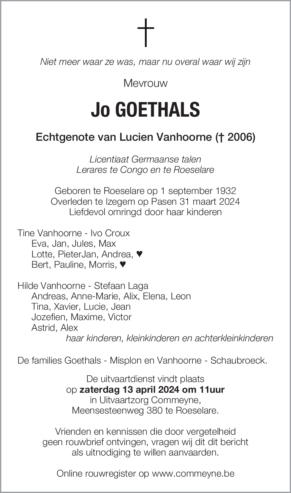 Jo Goethals