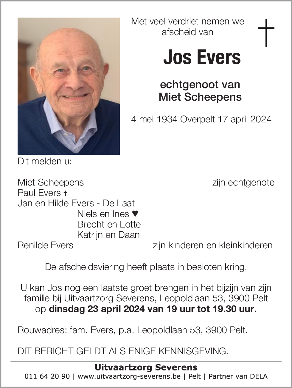 Jos Evers
